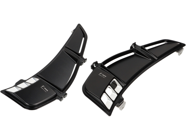 Lüftungs-/Gepäckfachgitter-Set links+rechts - RIZOMA - Vespa GTS/GTV/HPE 125-310 ccm (ab Bj. 2023) - schwarz
